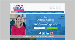 Desktop Screenshot of allegracollins.com